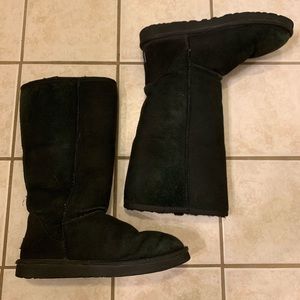 Women’s black Ugg Boots size 10